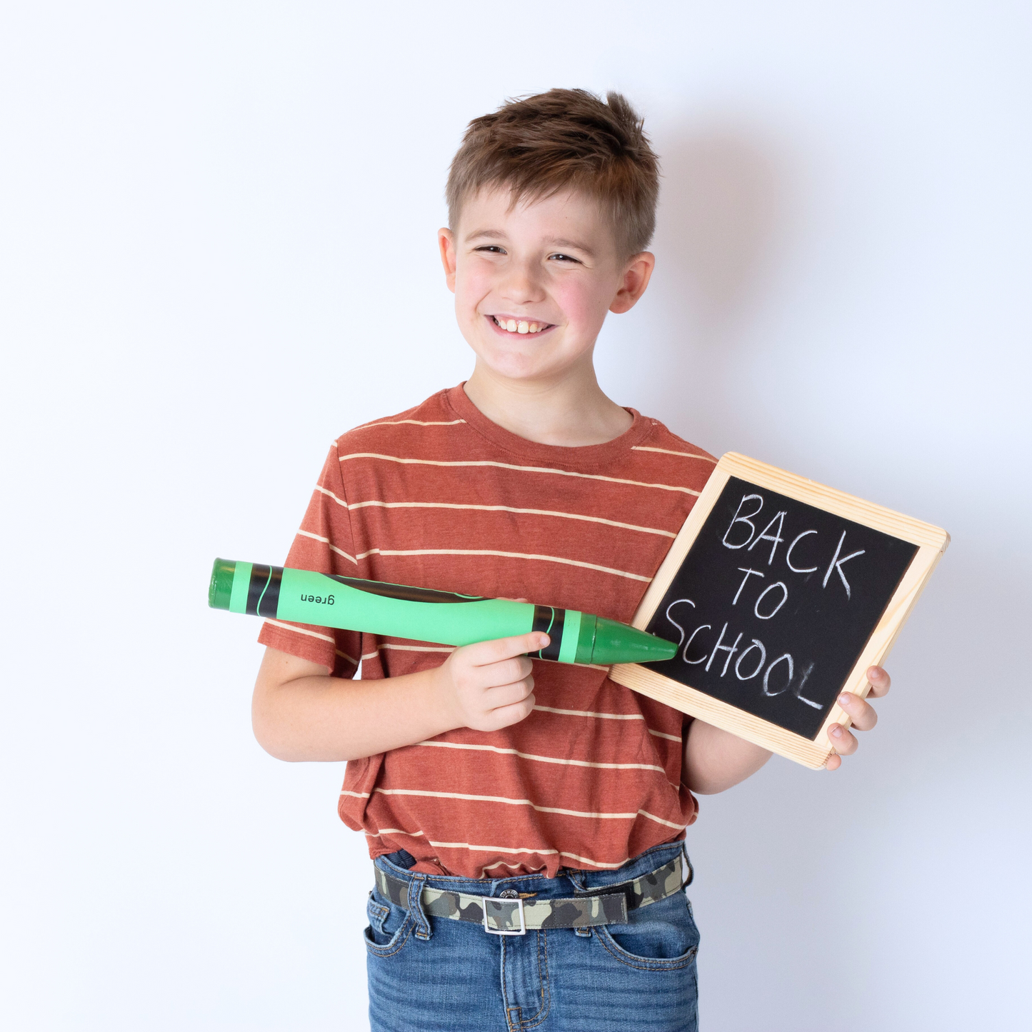 Camo Toddler/Boys Belt - Easy Fasten - Buckle Included