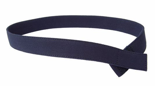 Navy Solid Canvas Toddler/Boys Belt - Easy Fasten - Buckle Included