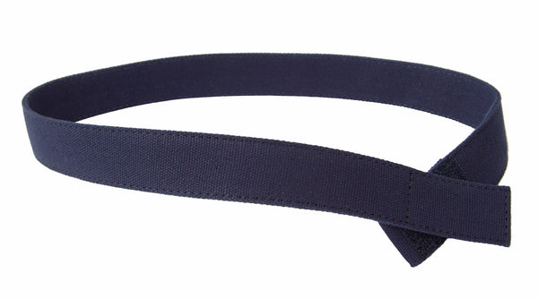Co of MYSELF BELTS - Navy Solid Canvas Print Easy Velcro Belt For Todd ...