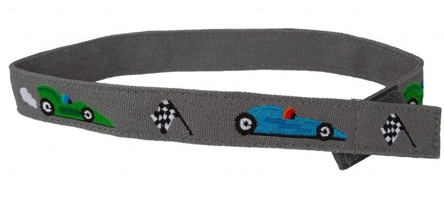 Race Car Toddler/Boys Belt - Easy Fasten - Buckle Included