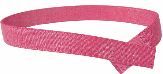 Pink Sparkle Toddler/Girls Belt - Easy Fasten - Buckle Included