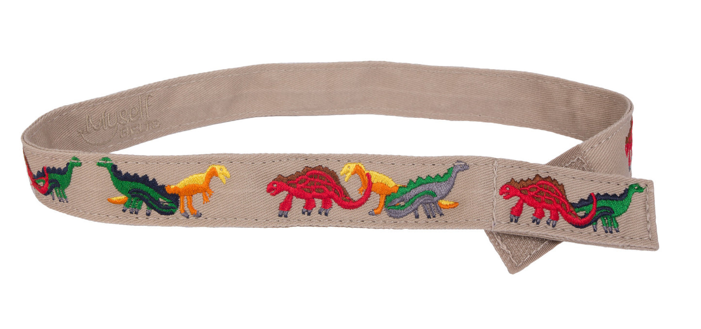 Dinosaur Toddler/Boys Belt - Easy Fasten - Buckle Included