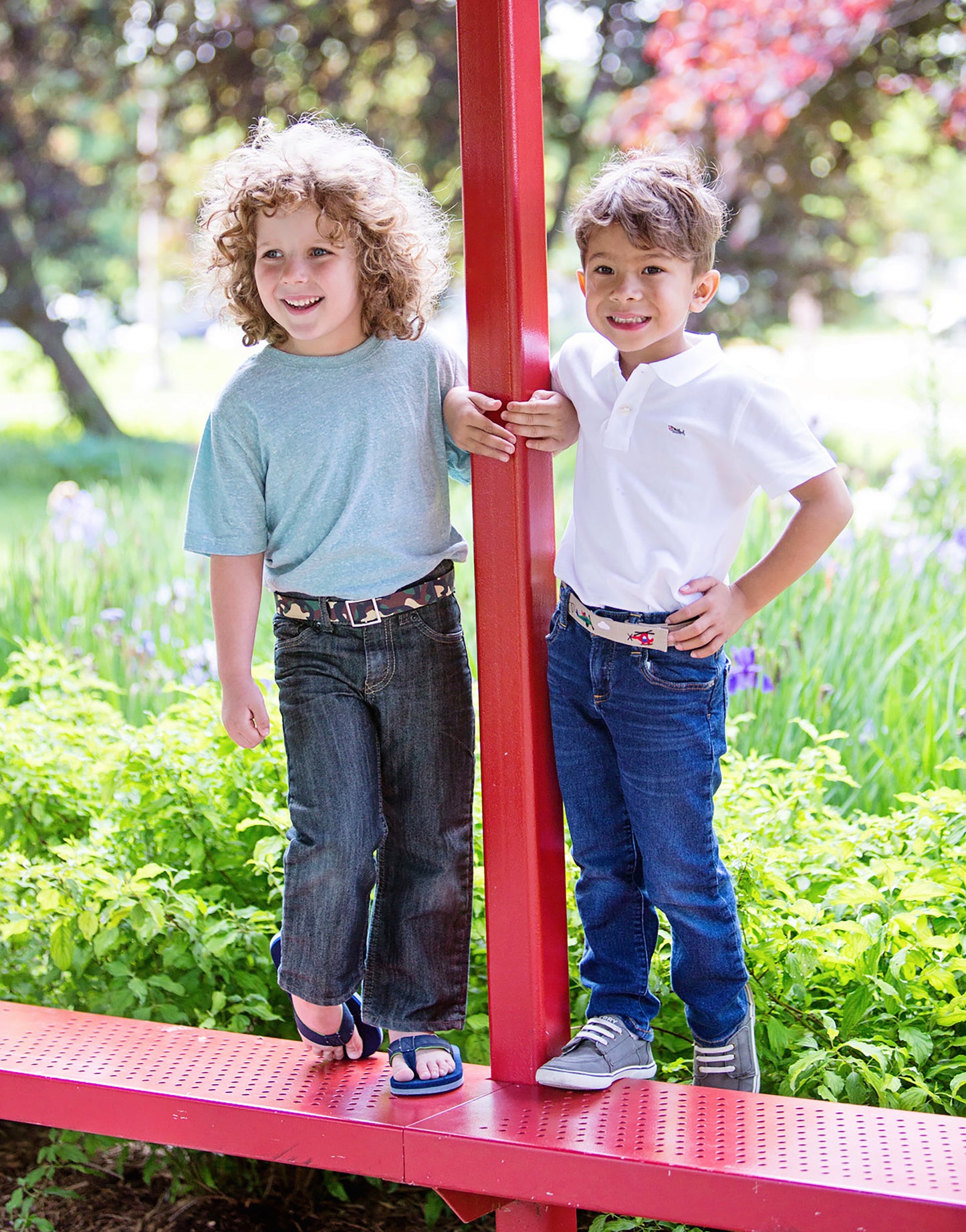 Helicopter Toddler/Boys Belt - Easy Fasten - Buckle Included