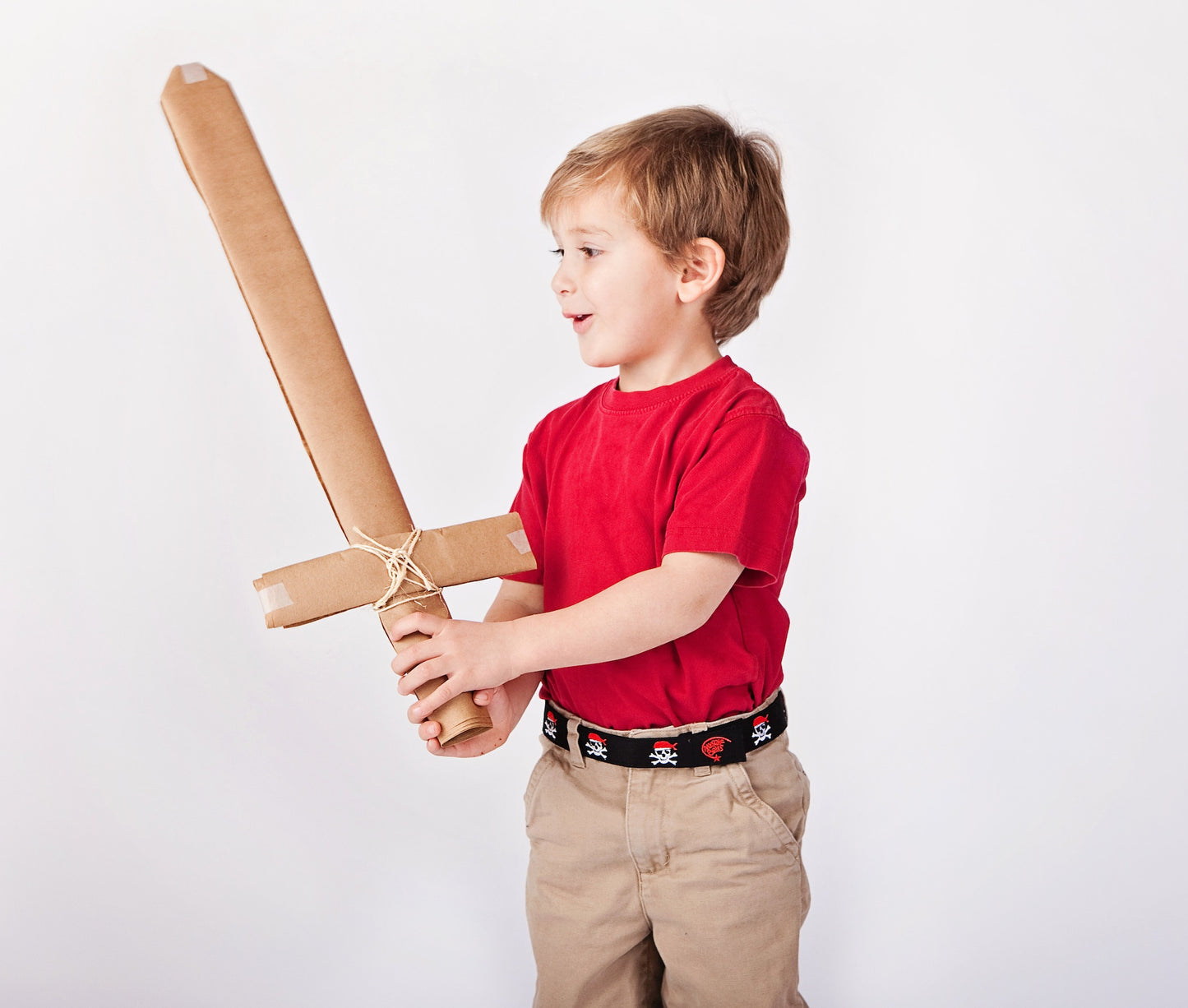 Pirate Toddler/Boys Belt - Easy Fasten - Buckle Included